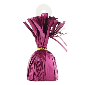 Грузик д/шара Конус малиновый, матовый, 170гр/A