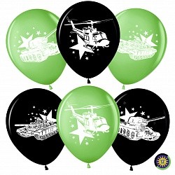 Вв (12''/30 см) Воздушно-десантная техника, Ассорти (270/299), пастель, 4 ст, 25 шт.