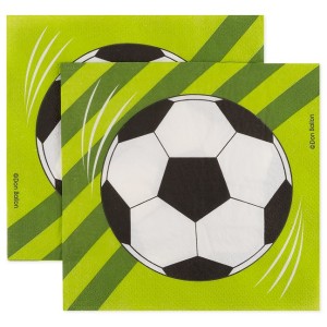 Сервировочные салфетки, Футбольный мяч, 33*33 см, 20 шт.