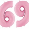 Gr (40''/102 см) /ЦИФРА 6/9 Пастель Pink