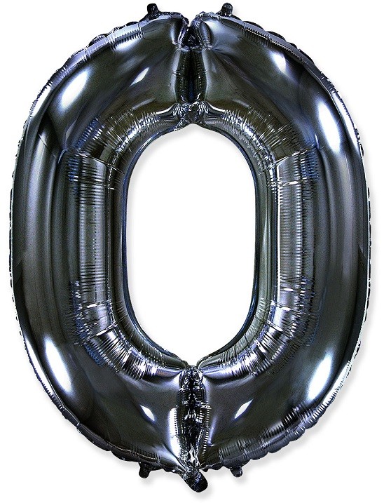 Fm (40''/102 см) Цифра, 0, Черный, 1 шт.