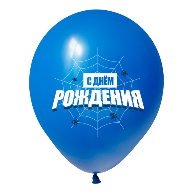 Вп (12''/30 см) Паучок С ДР, Ассорти Пастель, 50 шт.