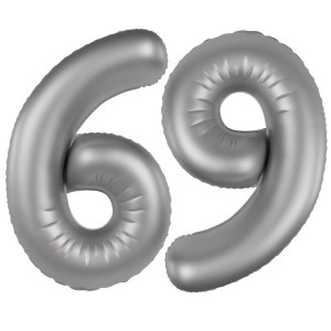 Fm (40''/102 см) Цифра, 6/9 SLIM Moonlight Silver, 1 шт. в уп.