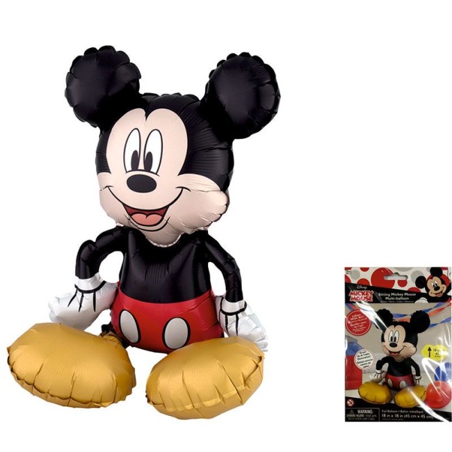 An (18"/45 см) Микки Маус в упаковке 3D Фигура под воздух, 1 шт.