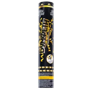 Пневмохлопушка 30 см Бумфети Black&amp;Gold серпантин, 1 шт.