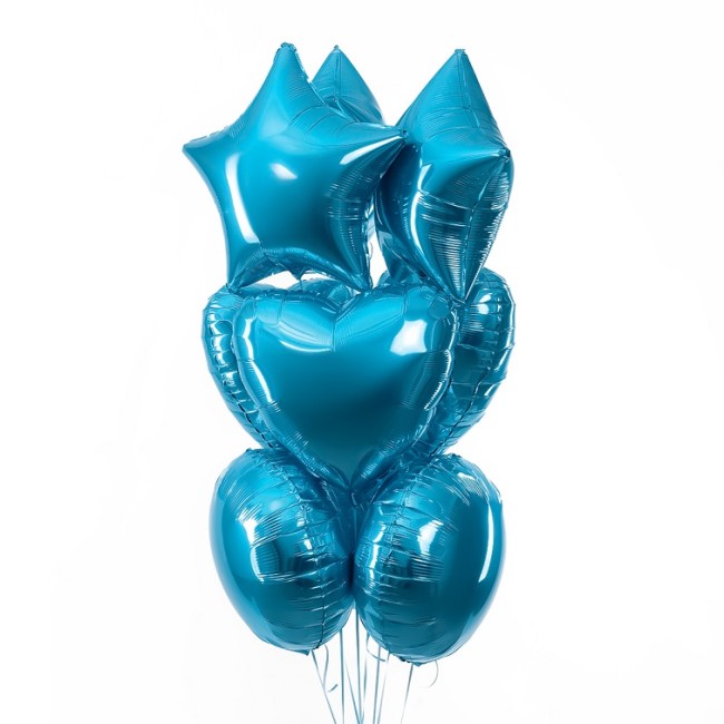 Fm (18''/46 см) СЕРДЦЕ Сатин Capri, 1 шт.