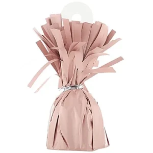 Грузик д/шара Конус розовый пастель 170г