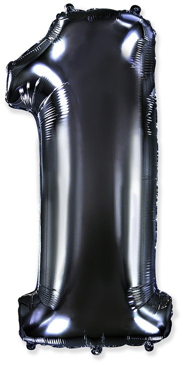 Fm (40''/102 см) Цифра, 1, Черный, 1 шт.