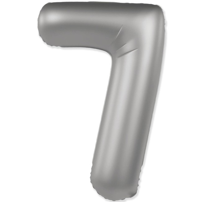 Fm (40''/102 см) Цифра, 7 SLIM Moonlight Silver, 1 шт. в уп.
