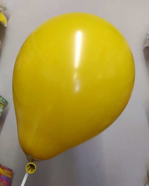 Вх (12"/30 см) Пастель Горчица, 100 шт.