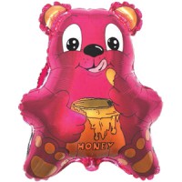 Fm (11''/28см) /Мини-фигура, Медведь с мёдом, Фуше, 5 шт