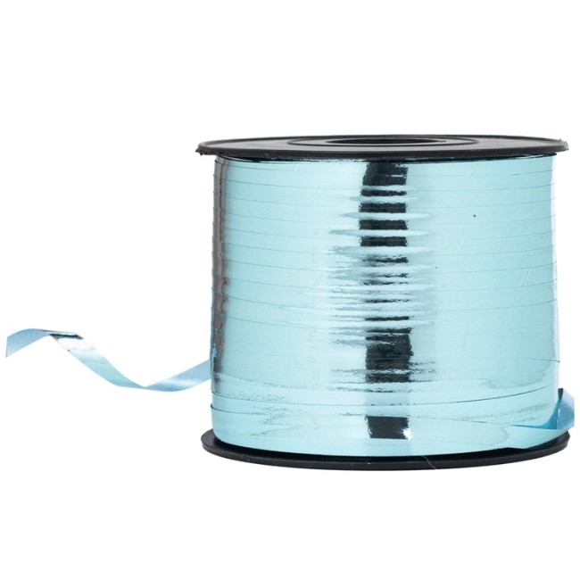 Лента металлиз 5ммХ250м голубая/G