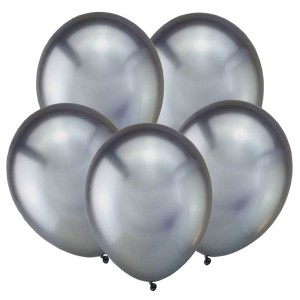 Вх (12&quot;/30 см) Зеркальные, Темное серебро, 50 шт.