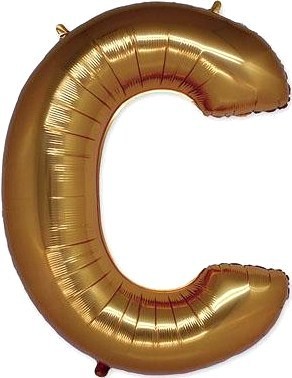 Gr (40''/102см) /БУКВА С Gold