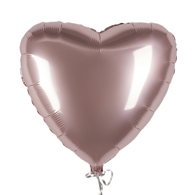 Fm (18''/46 см) СЕРДЦЕ Сатин Mushroom, 1 шт.