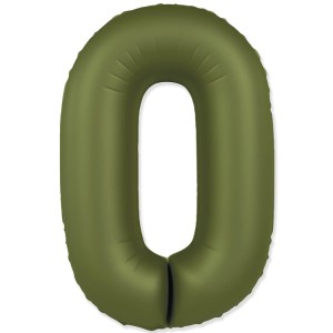 Fm (40''/102 см) Цифра, 0 SLIM Olive Green, 1 шт. в уп.