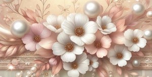 Конверты для денег, Нежные цветы, 10 шт..