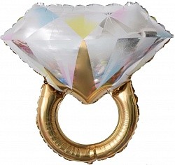 Fa (27''/69 см) Фигура, Кольцо с бриллиантом, Золото, 1 шт.