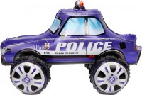 Fa (24"/61 см) Ходячая Фигура, Полицейская машина, Синий, 1 шт. в упак.