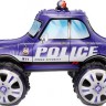 Fa (24"/61 см) Ходячая Фигура, Полицейская машина, Синий, 1 шт. в упак.