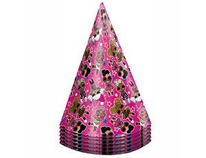 Набор колпачков куклы ЛОЛ паттерн 6шт