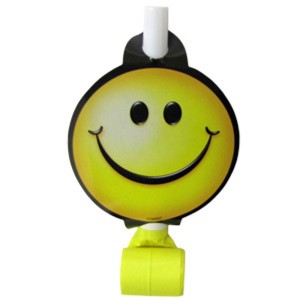 F Язычок-гудок с карточкой Смайл 6шт