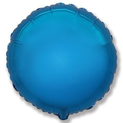 Fm (9''/23 см) КРУГ Металлик Blue, 5 шт.