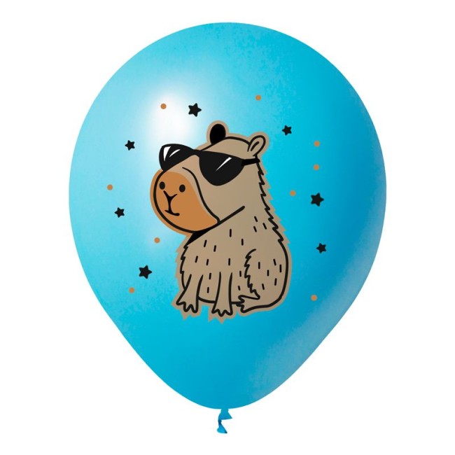 Вп (12''/30 см) СДР Капибара, Ассорти Пастель, 50 шт.