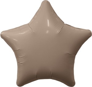 Ag (30''/76 см) Звезда, Мистик, Какао, Сатин, 1 шт. в уп.