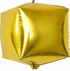 Fa 3D (24''/61 см) Куб, Золото, 1 шт.