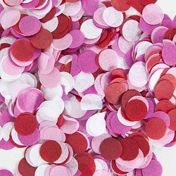 Конфетти тишью Круг, Ярко-розовый микс, 1 см, 50 г. Конфетти тишью Круг, Ярко-розовый микс, 1 см, 50 г.