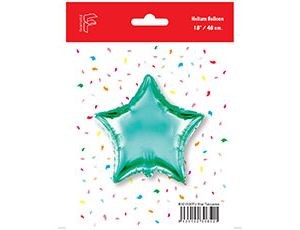 Fm (18''/45 см) /ЗВЕЗДА Металлик Turquoise Уп, 1 шт.