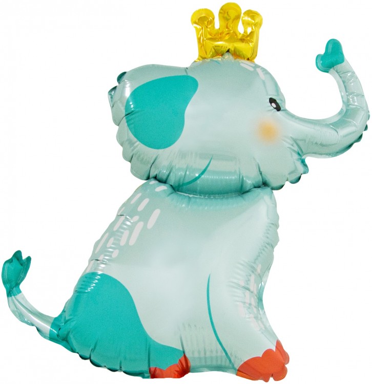 Fa (17"/43 см) Мини-фигура с клапаном, Слонёнок в короне, 5 шт.