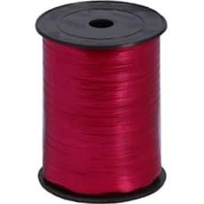 Лента металлизированная (0,5 см х 250 м) Красный, 1шт.