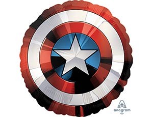 An ДЖАМБО (28''/71 см) Мстители Щит P38, 1 шт.