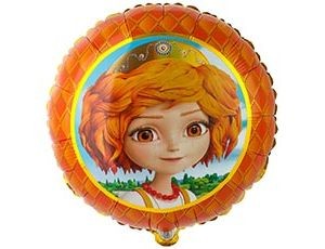 Вз (18"/46 см) Круг, РУС Царевны Варвара, 1 шт.