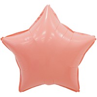 Вх (10''/22,5 см) Звезда Розовый макарун (без металлизации), 5 шт.