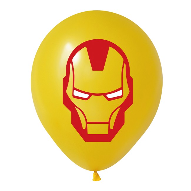 Вп (12''/30 см) Супергерои, Ассорти Пастель 2 ст., 50 шт.