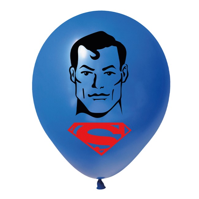 Вп (12''/30 см) Супергерои, Ассорти Пастель 2 ст., 50 шт.