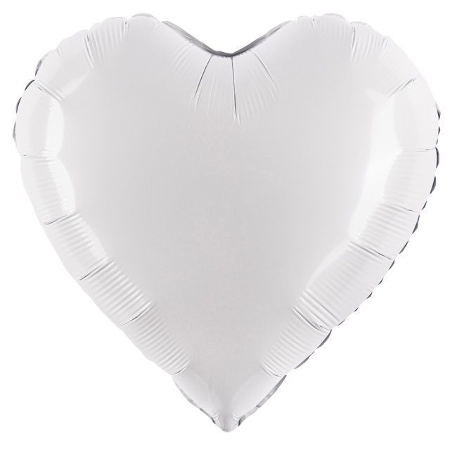 Fa (32''/81 см) Сердце, Белый, 1 шт.