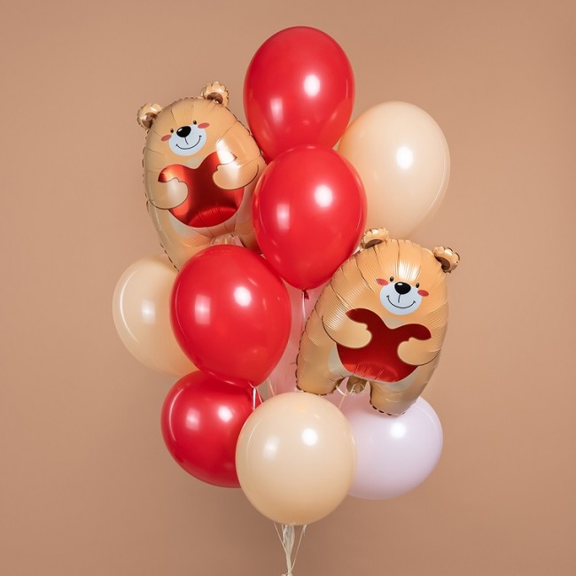 Fa (21''/53 см) Фигура, Мишка с сердцем, 1 шт.