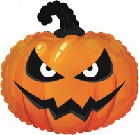 CTI (22"/56 см) Фигура, Страшная тыква на Хэллоуин, Оранжевый, 1 шт.