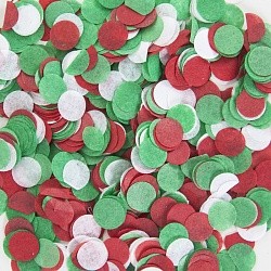 Конфетти тишью Круг, Праздничный микс, 1 см, 50 г. Конфетти тишью Круг, Праздничный микс, 1 см, 50 г.