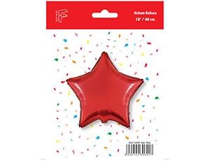 Fm (18''/45 см) /ЗВЕЗДА Металлик Red Уп, 1 шт.