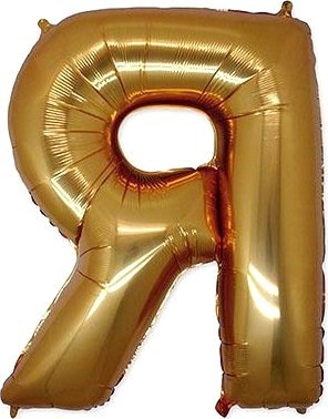 Gr (40''/102см) /БУКВА Я Gold