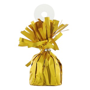 Грузик д/шара Конус светло-золотой 170гр