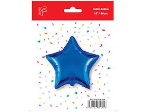 Fm (18''/45 см) /ЗВЕЗДА Металлик Blue Уп, 1 шт.