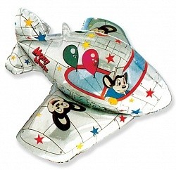 An (14"/35 см) /Мини-фигура, Самолет 3D, 5 шт