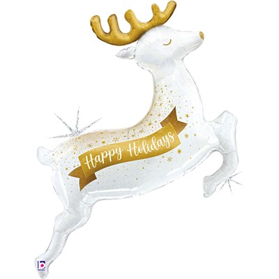 Bt (48''/122 см) ФИГУРА HAPPY HOLIDAYS Олень, 1 шт.