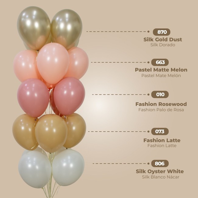 Sp (12''/30 см) Золотой Песок (870), шелк, 50 шт.